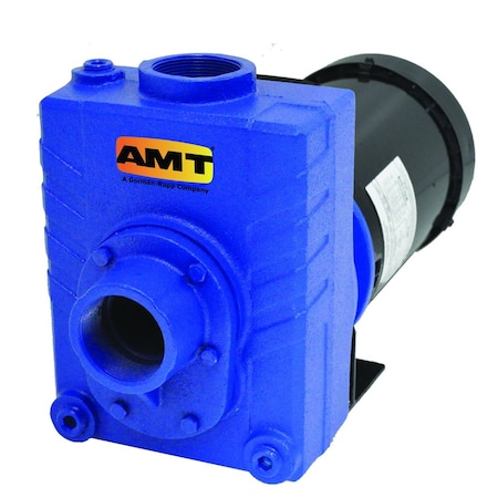 Amt Pump 2-in. Cast Iron Self-Priming Electric w/ 2HP 1PH ODP 2761-95